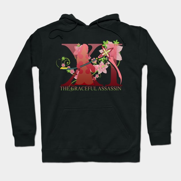 The Graceful Assassin Hoodie by DoctorBadguy